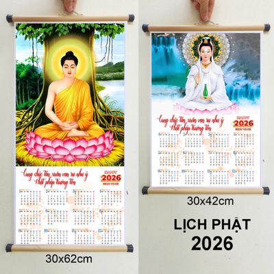 Lịch Treo Tường Phật Giáo